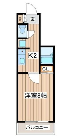 ふじビルの物件間取画像